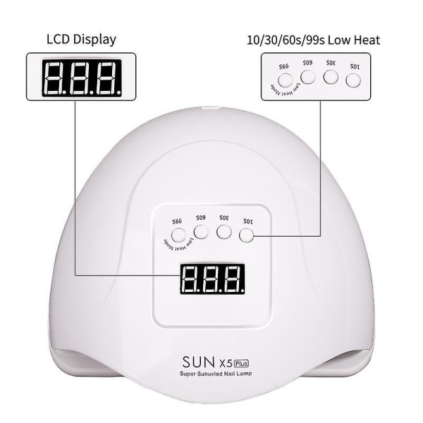 Valohoitokoneen kynsilamppu Smart Sensor 110W kynsien valohoitolamppu LED kynsien leivontalamppu
