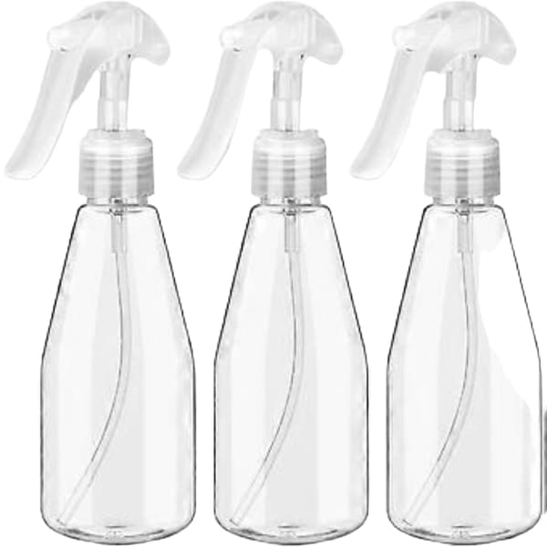 200 ml tom sprayflaska - 3 st, sprayflaska, klar plast, tomma sprayflaskor