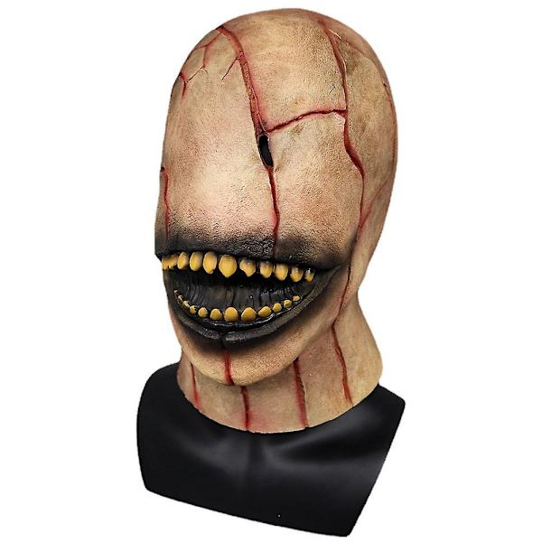 Blindless Wizard Maske Dæmon Skræmmende Heksemaske, Horror Uhyggelige Masker, Halloween Fest Sceneoptrædener Spøgelseshusrekvisitter