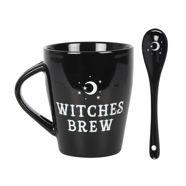 Something Different Witches Brew Krus Sæt Sort/Hvid Black/White One Size