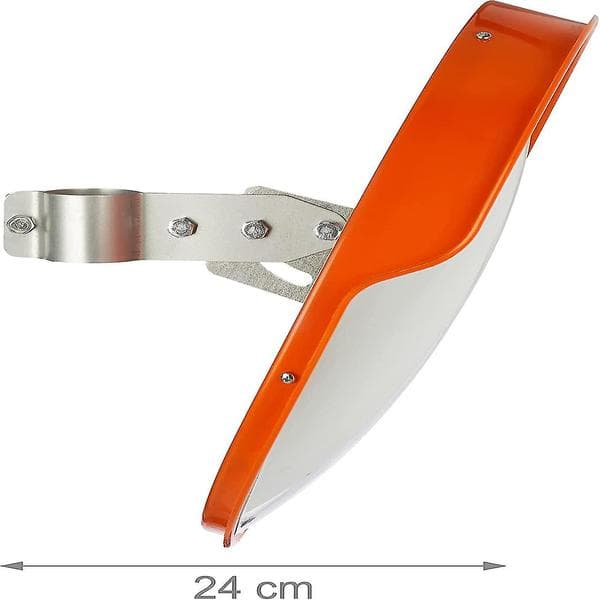 Trafikspegel, 45 cm, Professionell, Väderbeständig, Splittersäker, Inomhus och Utomhus, Bildfärg