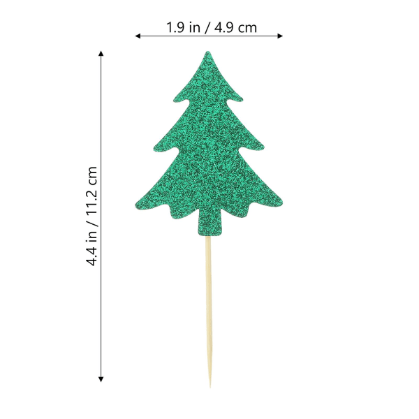 12 kpl Syntymäpäiväkakun koristelu Metsästysteema Cupcake Topper Syntymäpäiväkakkupäällinen