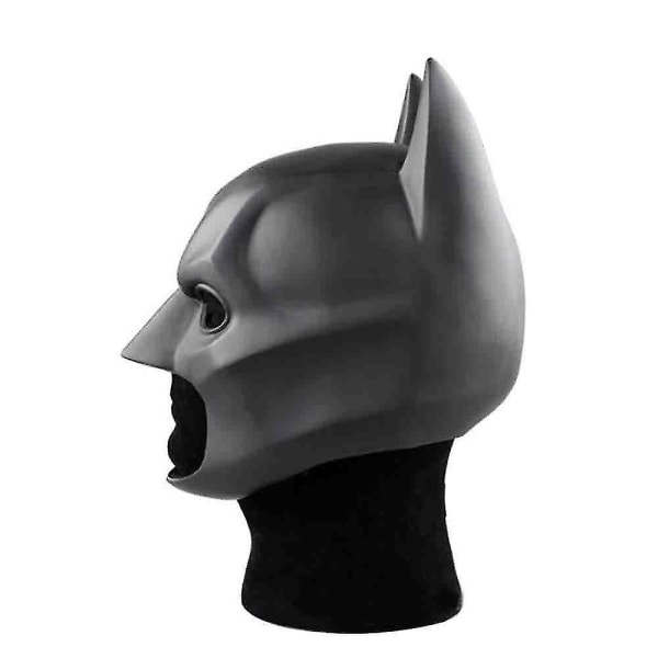 Batman helmaske med kappe The Dark Knight Rises Latex Hjelm Voksen Cosplay Prop G