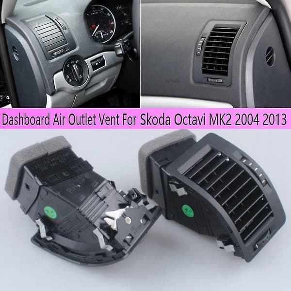 Bil höger fram Central instrumentbräda utloppsventil för Octavia Mk2 2004 2013 1zd819702
