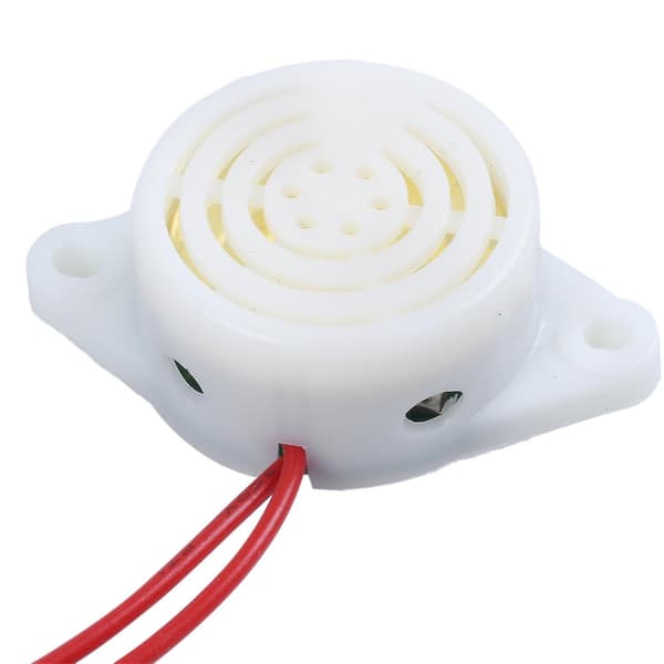 Beep AC 220v Summer Ledning Strømforsyning 2 Alarmhjul