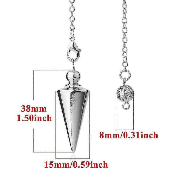 4 stk. Kobber Metal Pendul Pendul Pendul Pendul Meditationssæt -ZHENV