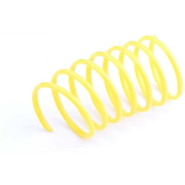 60 stk. Kattefjedre Legetøj Plastik Farverige Spiral Fjedre Kæledyrs Action Bred