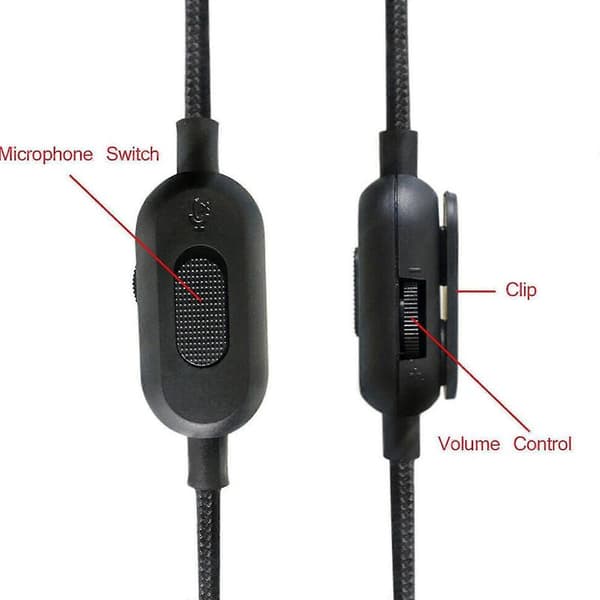 Erstatningskabel til Logitech G433/233/g Pro/g Pro X/HyperX Cloud Alpha/Xbox One Høj Kvalitet