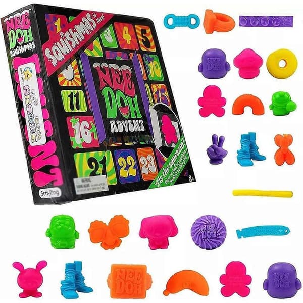 Nee Doh Squishmas Julekalender 2024, Jul Squishy Julekalender