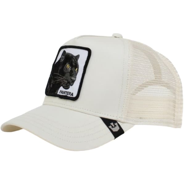 Black Panther Mesh Keps Basebollkeps - Vit Leopard - PA
