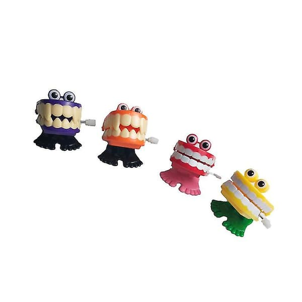 4 stk. Tenner Opptrekkbare Lekefigurer