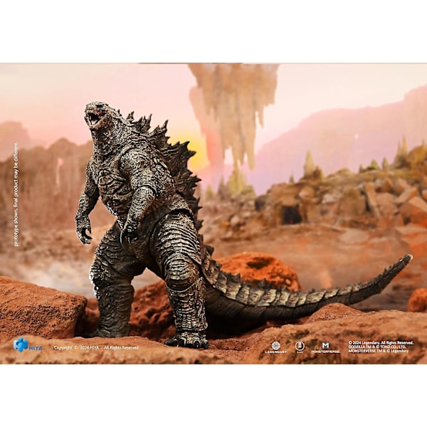 Hiya Toys Godzilla x Kong: The New Empire Godzilla Re-Evolved Exquisite Series Previews Exklusiv Actionfigur