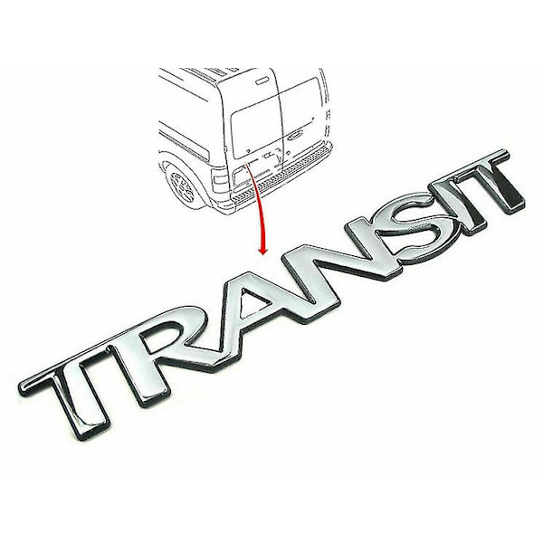 Äkta Ford Transit Tourneo Connect Bakdörr Namnskylt Badge Emblem 5134996