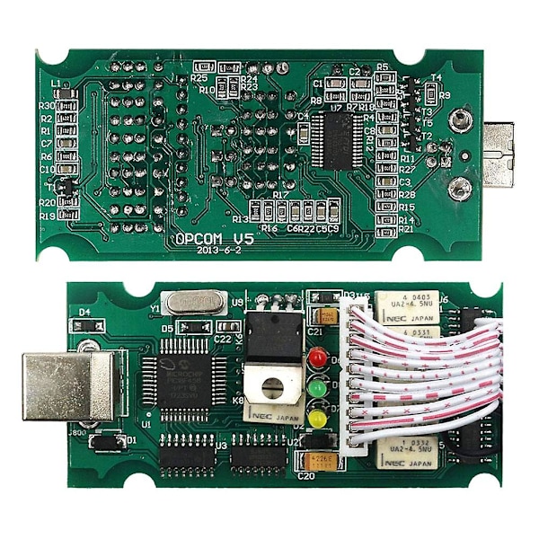 Diagnostiikkatyökalu Opel Op Com Op-com Pic18f458 Firmware Opcom V1.99