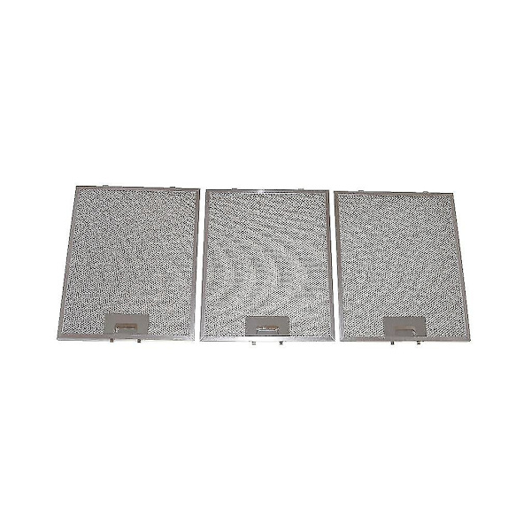 3 stk. Belling Universal 320 x 260 mm Metal Kogepladeemhætte Fedtfilter