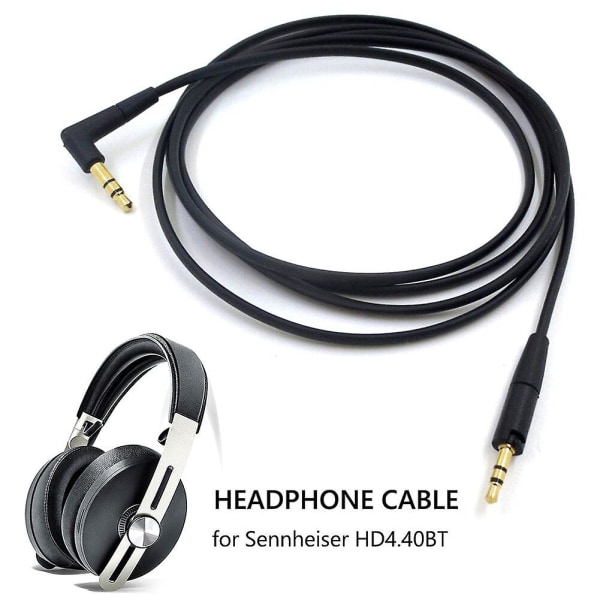 3,5 mm till 2,5 mm hörlurskabel lämplig för sennheiser momentum 3/hd 400 s hd 450 bt hd 458 bt trådlösa hörlurar