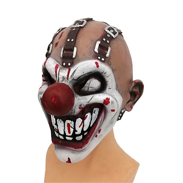 Halloween-juhlatarvikkeet Pelottava Pennywise-klovni lateksinaamio, kauhu karmivat naamiolahjat