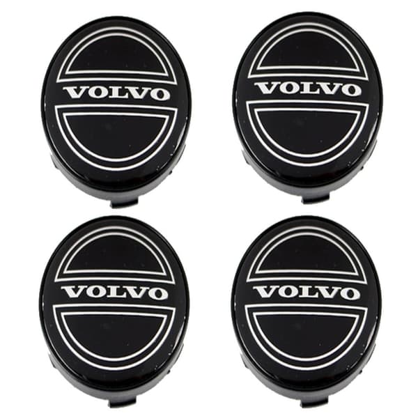 Volvo centerkapsler til fælge 60mm passer til 57mm hul 4-pak.