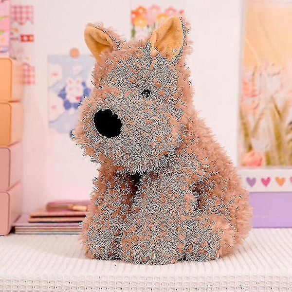 West Highland Terrier -pennun pehmolelu - Täytetty eläin - Tyttömäinen nukkelahja 40cm White