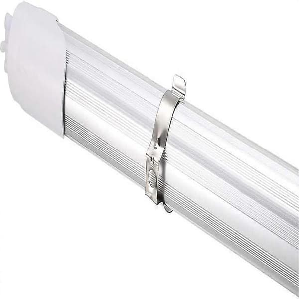 20 stk T8 U-klemmer Holder Feste for LED-lysrør, LED-lysrør Erstatningsmonteringstilbehør