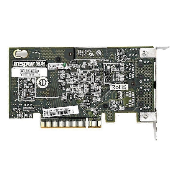 Intel X540-T2 10G piirisarja PCIe x8 Dual Copper RJ45 -portti 10 Gbps Gigabit Ethernet -verkkokortti Yhteensopiva PCIE-x8 PCIE-X16 PC-työpöydän WiFi-sovittimen kanssa