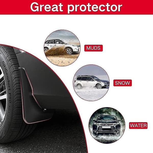 Til Volvo Xc60 2009-2016 2015 4 stk. Stænklapper Mud Flaps Stænkskærme Mudflaps Forreste Bageste Skærm Auto Styline Biltilbehør