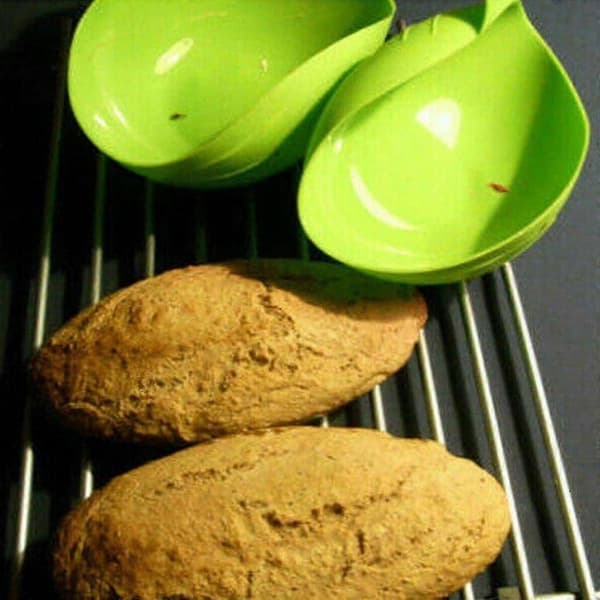 2x Silikone Brødbageform Brødbageform Brødbageskål Bagebageplade (2 Styk)