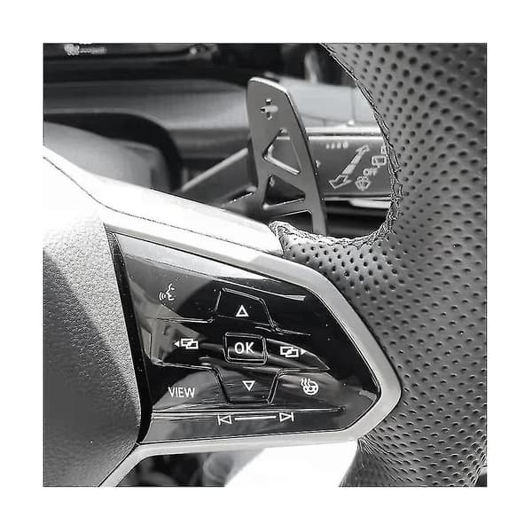 2x Auton Ohjauspyörän Vaihdevivut Golf 8 Mk8 Id4 B8 L Vaihdevivun Jatkokansi Punainen