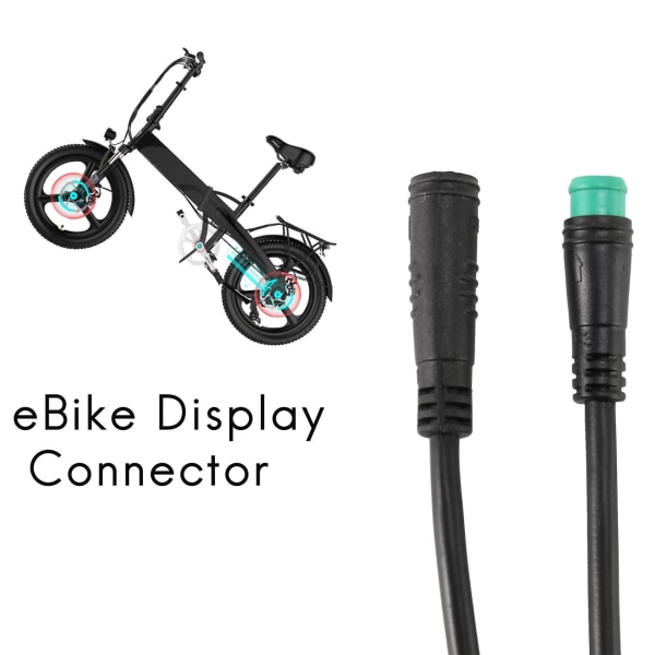 Ebike Display Kabel 5 Pin for BBS01/BBS02/ Mid Motor Elektrisk Sykkel Display Skjøteledning Kobling