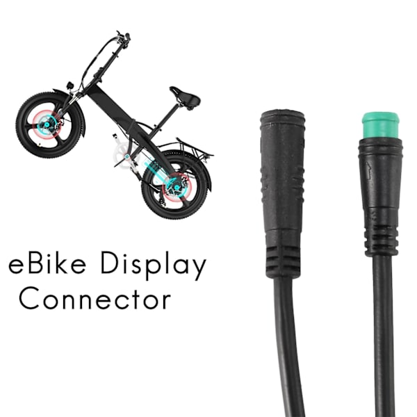 Ebike Display Kabel 5 Pin til BBS01/BBS02/ Mid Motor Elcykel Display Forlængerkabel Konnektor