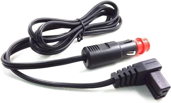 12V/24V køleskabs DC-ledning til 12V/24V bærbare køleskabe, egnet til de fleste mærker af bærbare bilfrysere, 2m