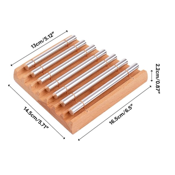 Energiklokke Meditasjon Klokkeklokker Håndklokker Treslagverksklokkeinstrumenter Style D