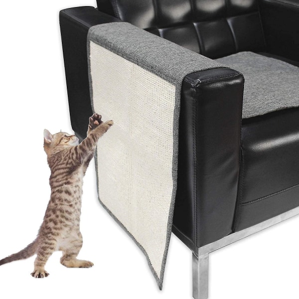 Kradsemåtte Sisal Kat Kradsebræt Sofa Hjørne Kradsebræt til beskyttelse af møbler,kat kradsemåtte Armrest Style