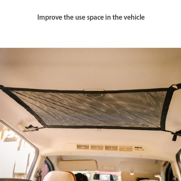 Bil Net Lomme Opbevaring Loft Tagnet i bagagerummet Indvendig taske Til Auto Container Universal 80x5
