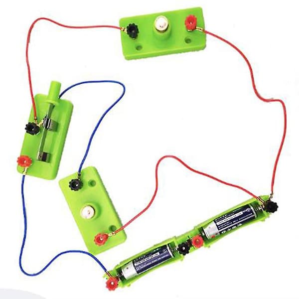 Kids Basic Circuit Electricity Learning Kit Fysik Pædagogisk legetøj