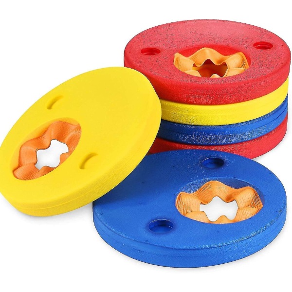 6 st Kids Arm Float Discs Simarm Band Pool Set För Barn Flytande Ringar