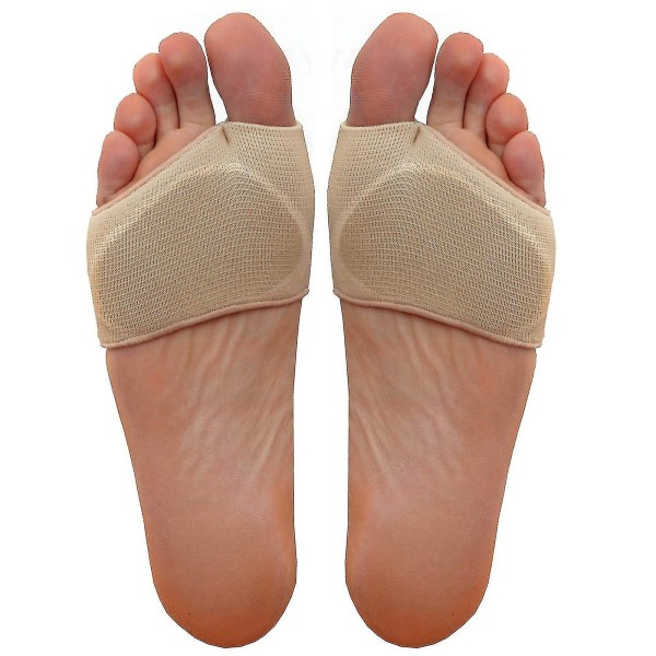 Metatarsal Gel Protector Cushion Pads - Lindrar smärta i foten - Mellanfotsdynor - Metatarsalgia innersulor M
