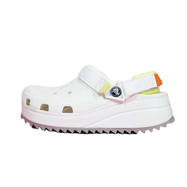 Klassisk Tie-dye Grafisk Clog Cutie Crush Clog Cave Slippers Strandsandaler white M9 42