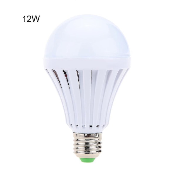 Led Smart Light Bulb E27 5w/12w Uppladdningsbar nödbelysningslampa Magic Bulb