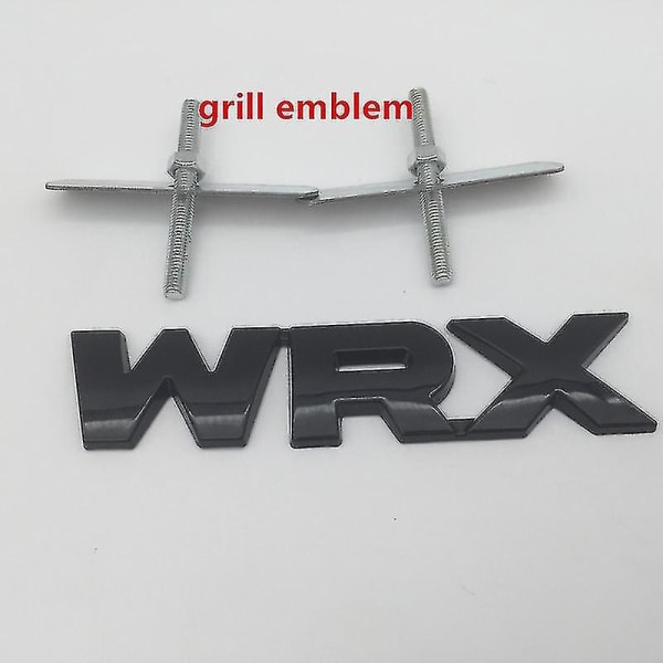 1 kpl 3d Metal Wrx Auton etusäleikön Embleemi Sivulokasuojan Takakontin Tarra Grillin Merkki Muotoilu Autotarvike blue grille