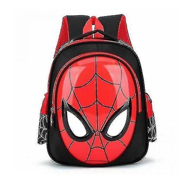 3D vedenpitävä lasten koulureppu Spiderman kirjalaukut Lasten lahjat Black