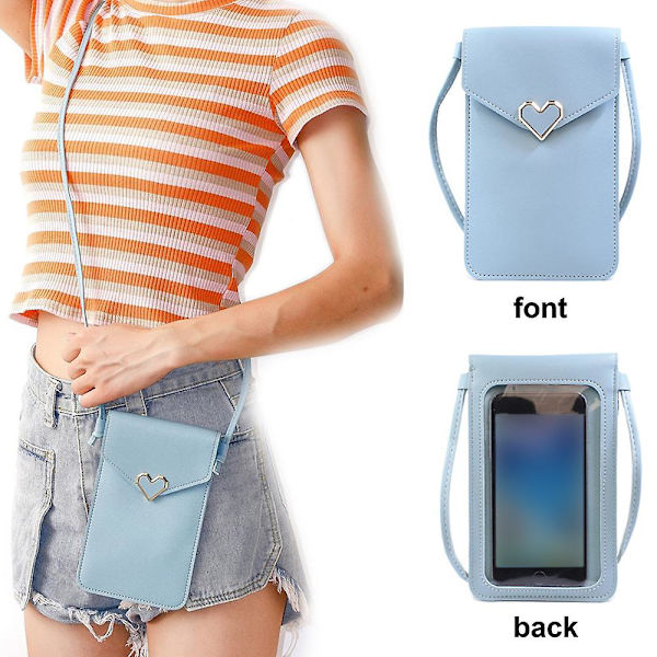 Piger Crossbody Taske Mode Simpel Mini Taske Bærbar Spændepung