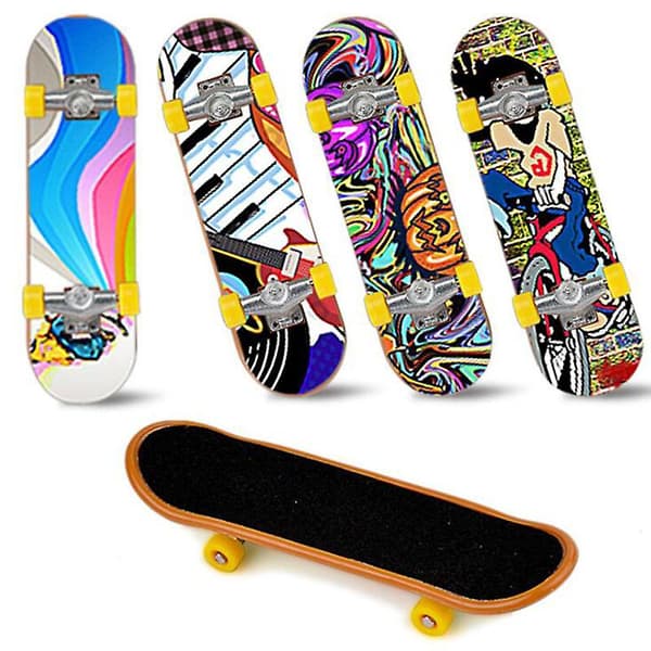 1 st Söt Mini Fingerboard Skateboarding Leksak Present Barn