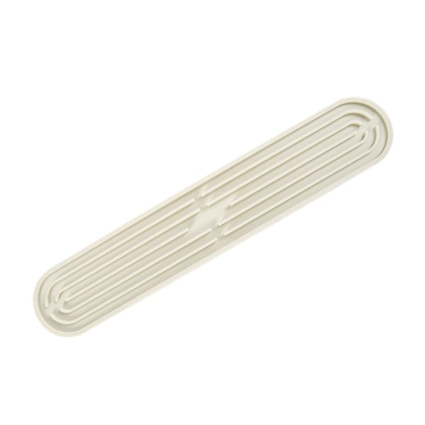 Dreneringsmatte Fleksibel silikonvask Dreneringspute Anti-skli silikon benkeplate beskyttelsesmatte for hjemmekjøkken White
