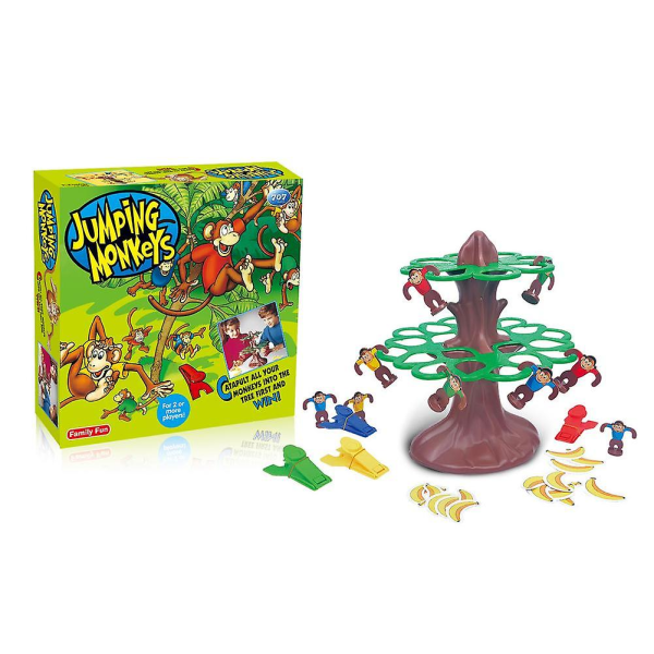 Party Brettspill Moro Jumping Monkey Brettspill Trygg og miljøbeskyttende Flipping Monkey Family Party Game Fun Famil