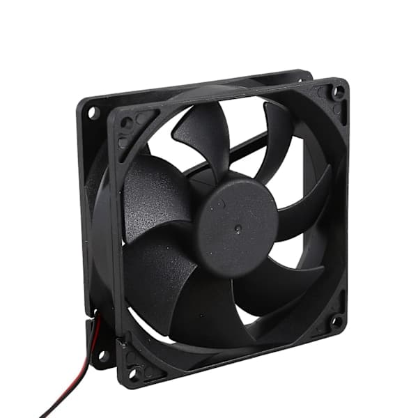 2 stk. 92mm X 92mm X 25mm DC 12V 2-Pin 65.01cfm Computerkabinet CPU-køler Køleblæser