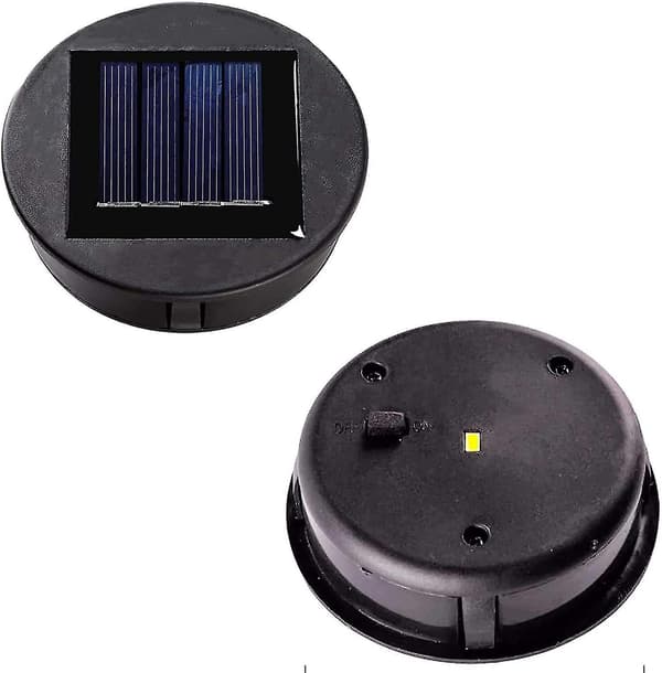 2 stk. Solar Batteriboks, Smedejernslygte Tilbehør Elektronisk Tilbehør