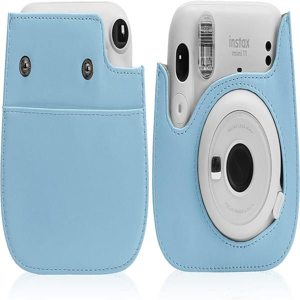 Fodral kompatibelt med Instax Mini 11, blå - Perfekt