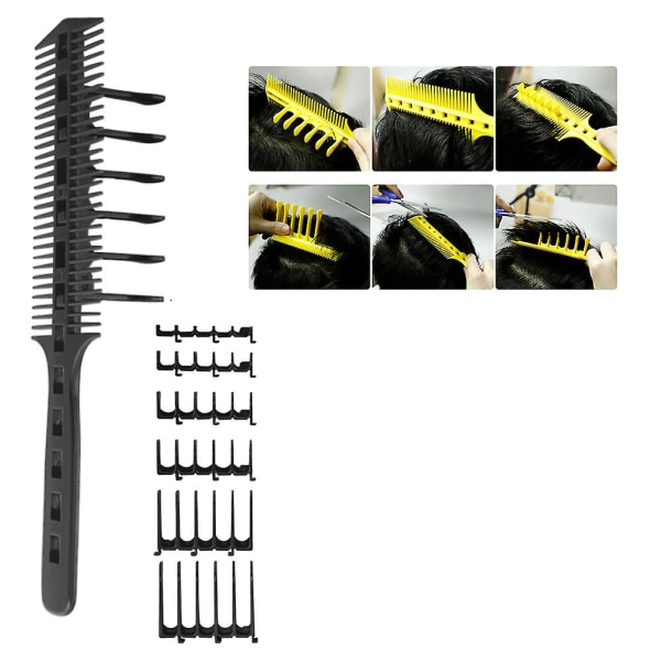 Saks Clipper Over Comb Hårklippeværktøj Barber Hårklippepro Kit