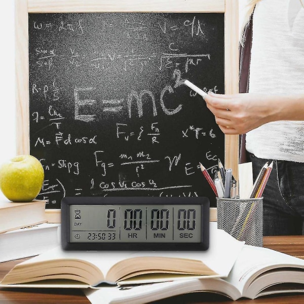 Big Digital Countdown Days Timer Clock - 999 Days Countdown ur Timer For Graduation Lab Kitchen (sort)
